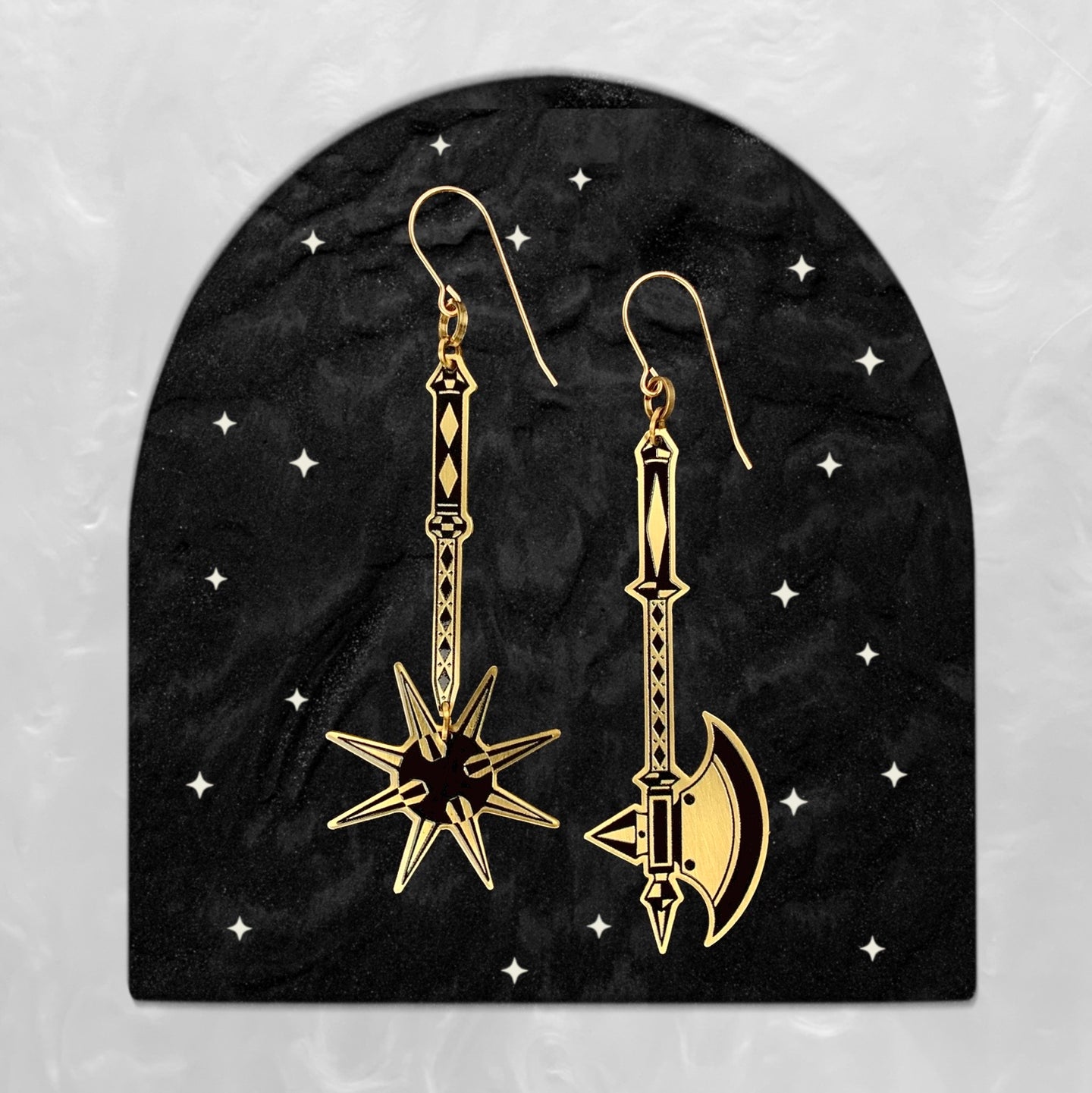Arcarsenal - Earrings (2D) - While Odin Sleeps